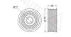 OPEL 5636437 Deflection/Guide Pulley, v-ribbed belt